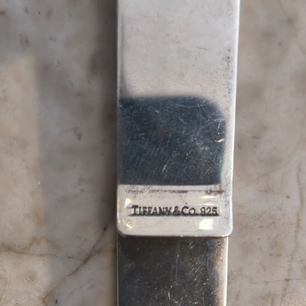 Tiffany & Co. Sterling Silver Money Clip - Shiny Silver Finish